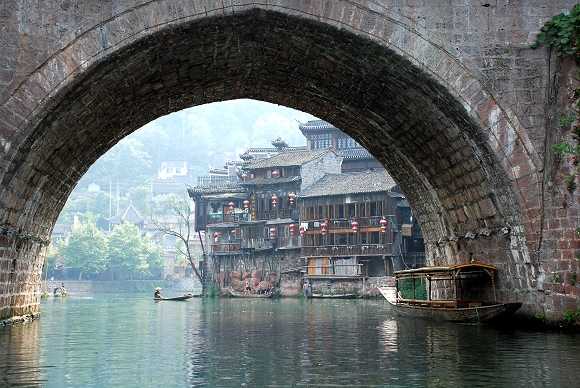 Stelzenhuser in der Altstadt Fenghuang