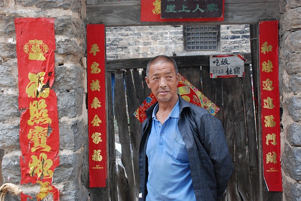 Bewohner im Guiliang-Dorf