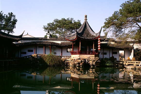 Der Garten des Meisters der Netze in Suzhou