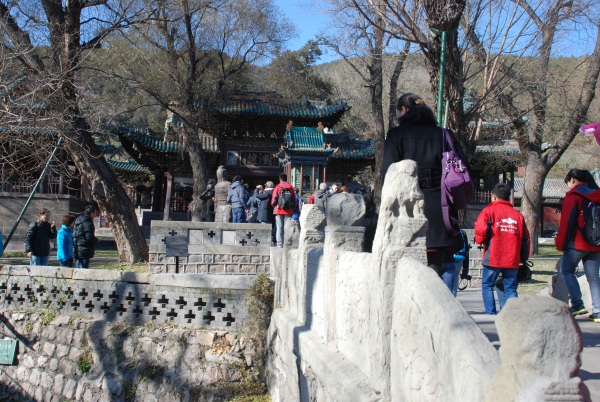 Brcke der Unsterblichen Huixianqiao im Jinci-Tempel