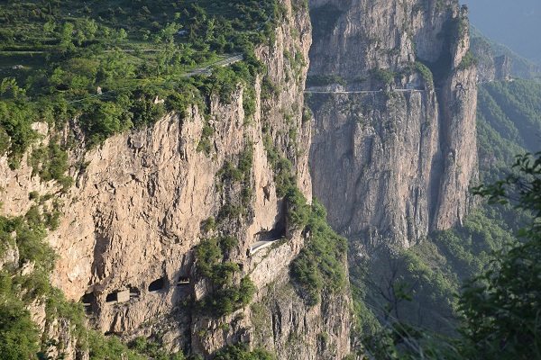 Kunshan-Tunnelstrae im Landschaftsgebiet Wangmangling