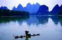 China Glanzlichter mit Li-Fluss in Guilin