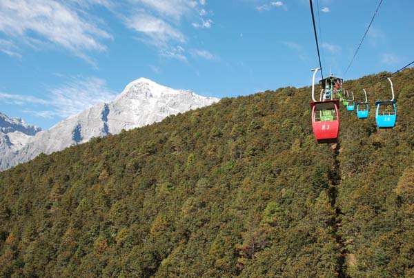 Jade-Drachen-Schneeberg in Lijiang