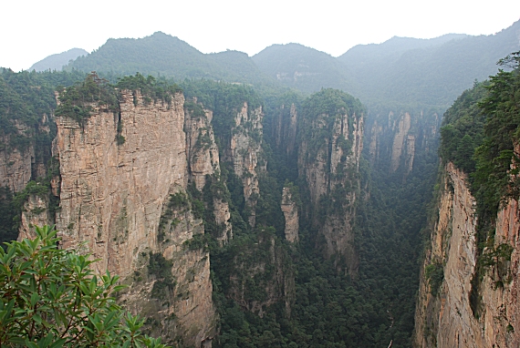 Yuanjiajie im Zhangjiajie-Nationalpark